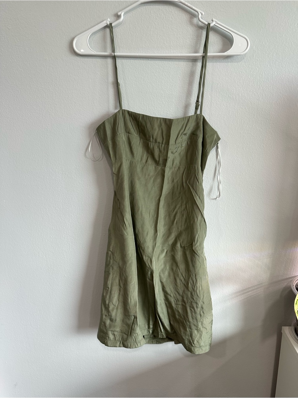 Princess Polly Olive Green Sleeveless Mini Dress